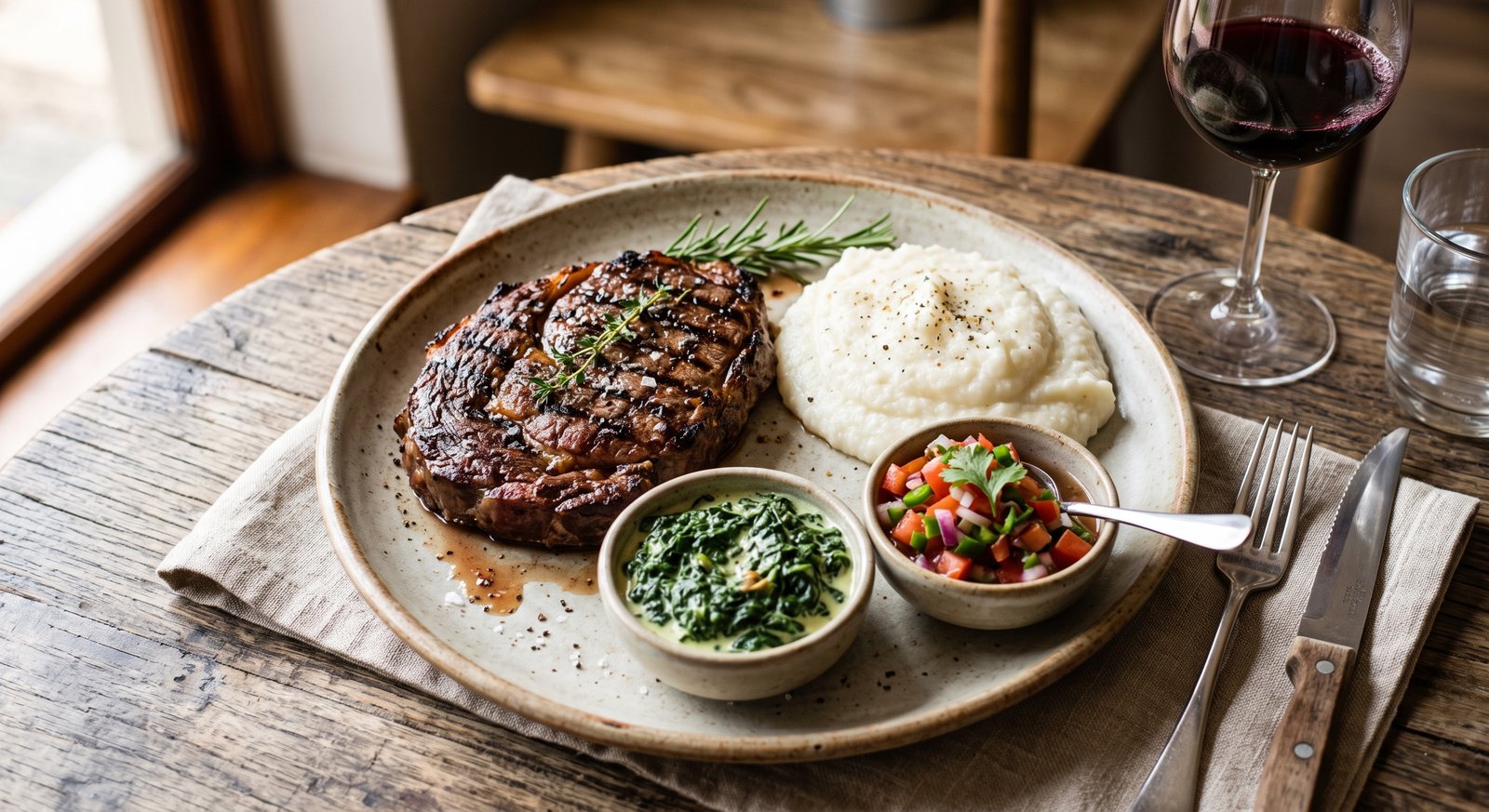 Beef Steak Plate