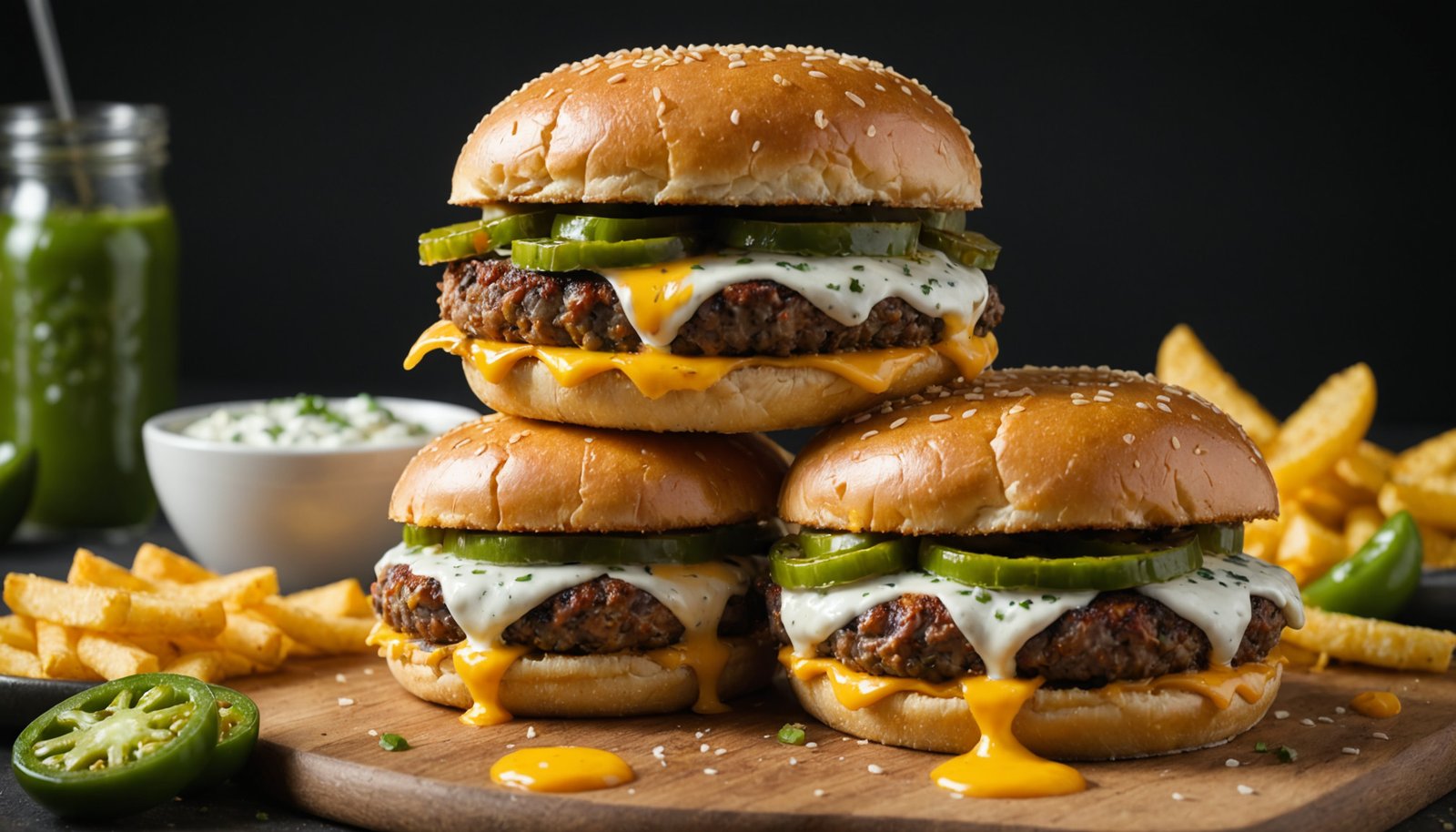 Double-Pecker Jalapeno Smash